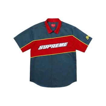 Supreme Color Blocked Work Shirt SS18