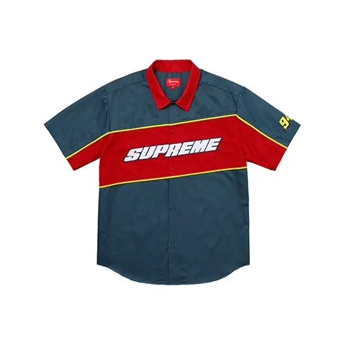 Supreme Color Blocked Work Shirt SS18-0