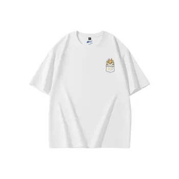 WARRIOR T-Shirts Unisex White-WHL Pocket Dragon