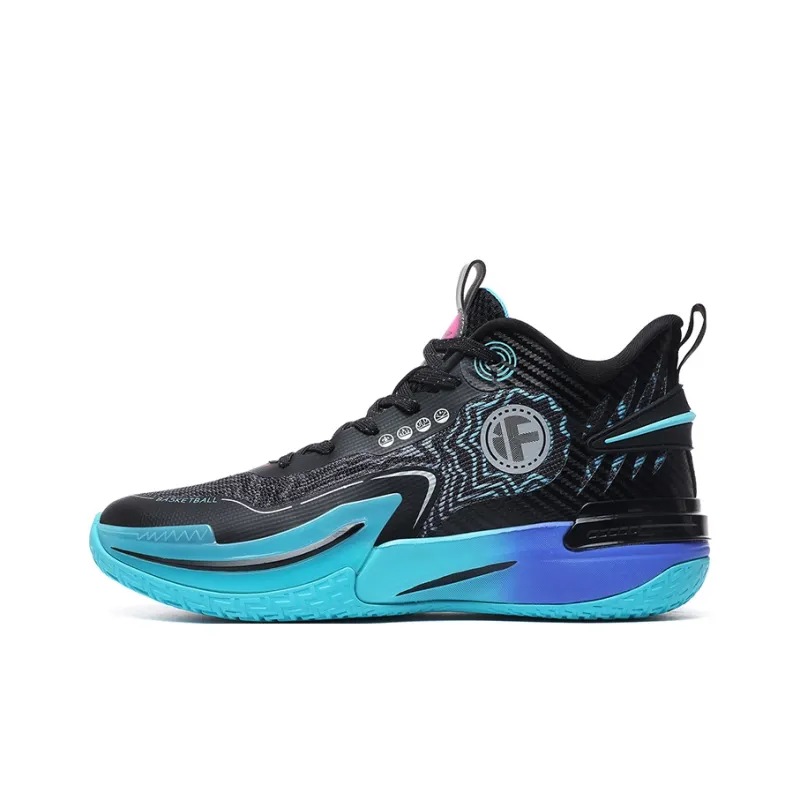 HBRK Cushioning Slip Resistant And Breathable High Top Basketball Shoes Unisex-0