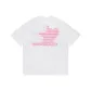 White (Pink Print)