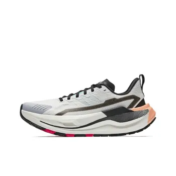 Anta Kunlun Anti Slip Wear Resistant Low Top Hiking Shoes Men's White Gray Black
