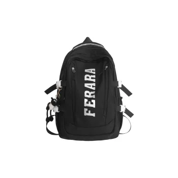 Deli Bear Nylon Backpack Unisex Multicolor