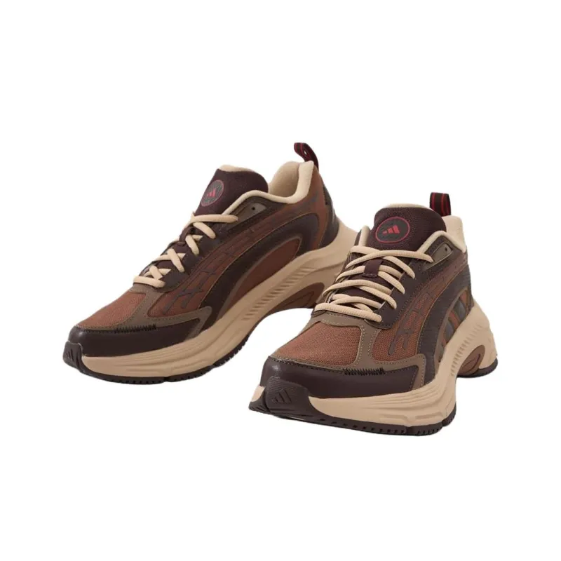 Adidas FC Classic H+ Anti Slip Wear Resistant Low Top Casual Running Shoes Unisex Brown-3