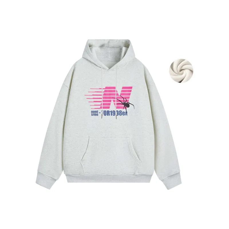 SIMPLE RIMLESS/SRME x Nomt Collaboration Fall And Winter Sweatshirt Unisex-6