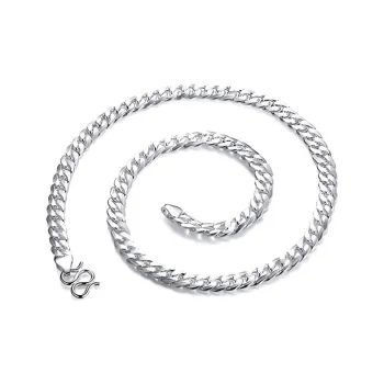 RURA Sterling Silver Necklaces Unisex Silver