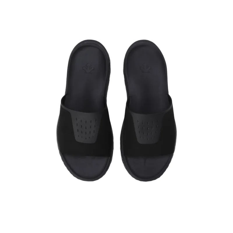 DESCENTE Energize Slide Slip Resistant Abrasion Resistant Slide Slippers Men's Black-3