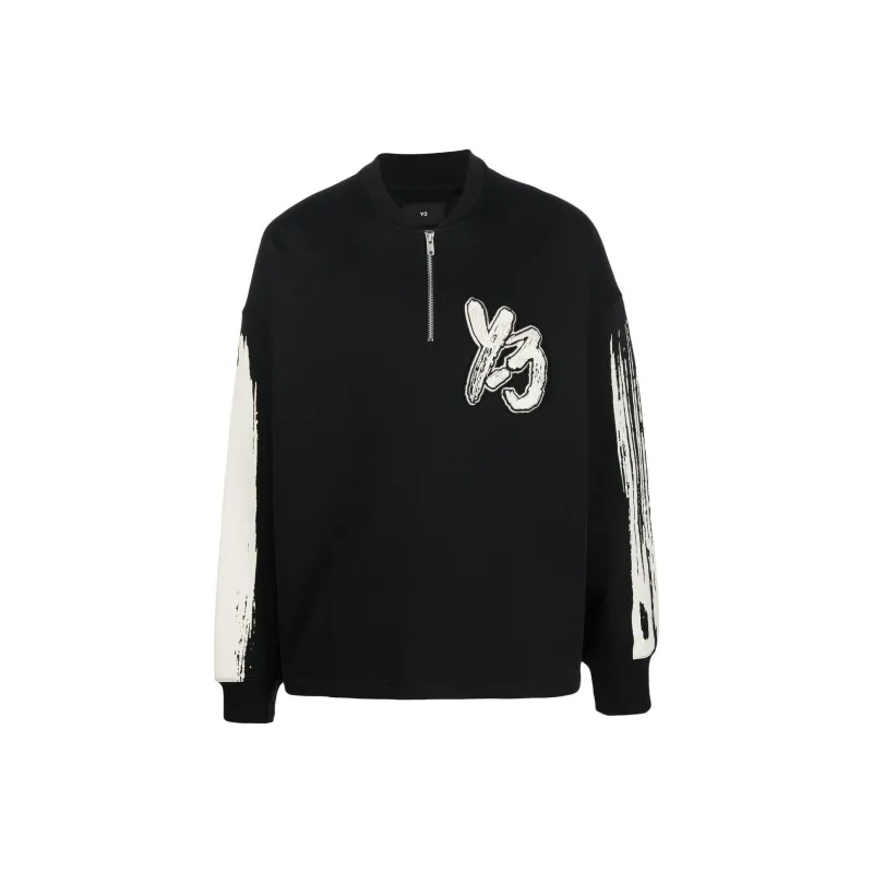 Y 3 Sweatshirts Unisex Black-0