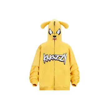 KAKAZZY Sweatshirts Unisex Yellow