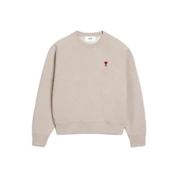 AMIPARIS Paris Ami De Coeur Logo Detailed Long Sleeved Sweatshirt