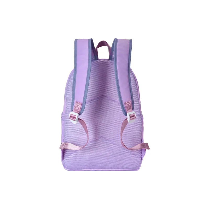 TURN UP Polyester Backpack Unisex Apricot/Pink/Purple-10