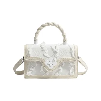 Bywhich Woolen Shoulder Bag Regular Women's White
