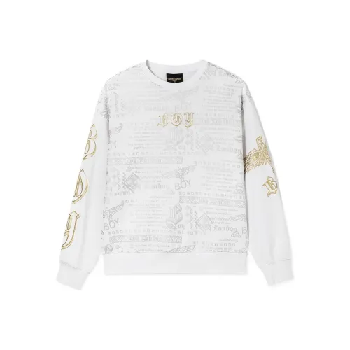 Boy London Sweatshirts Unisex White