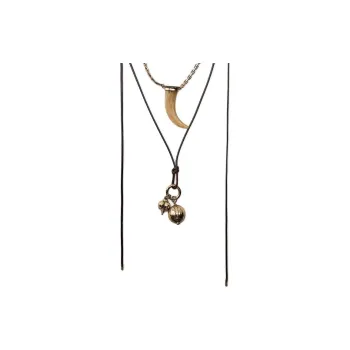 ZARA Metal Necklaces Women's Gold