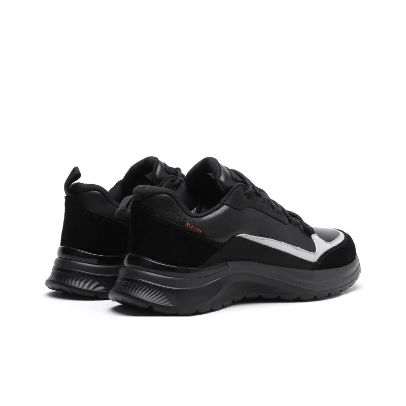 ELLE HOMME Abrasion Resistant Low Top Casual Shoes Men's Black-2