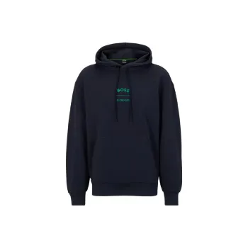 HUGO BOSS x AJBXNG Collaboration SS23 Sweatshirt Men's Dark Blue