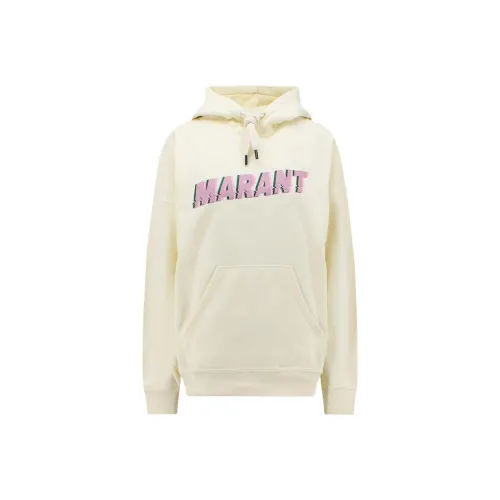 ISABEL MARANT Logo Printed Drawstring Hoodie