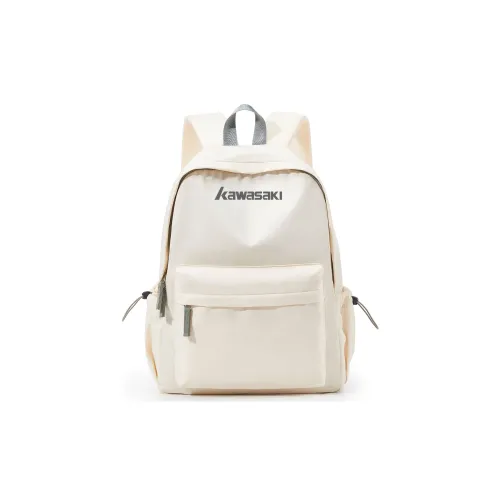Kawasaki Fabric Backpack Regular Women's White Green/Ecru/Blue White/Burgundy/Black