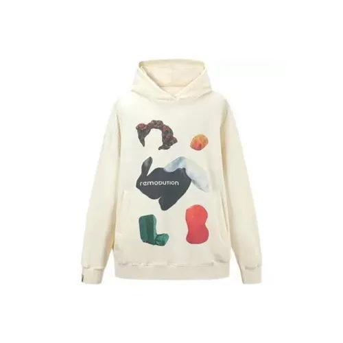 REMODUTION Sweatshirt Unisex Ecru