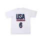 USA-Size 6 Short-Sleeved-White