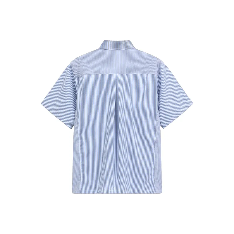 GAP F/CE Collaboration Shirt Men's Blue Stripes-1
