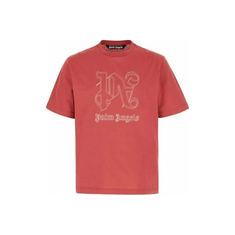 PALM ANGELS Cotton Oversize T shirt-0