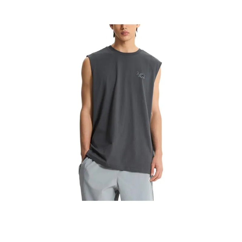 New Balance Uni Nbsc Tank Top Men's 60 Charcoal-0