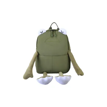 Debecca Canvas Bag Backpack Unisex Green