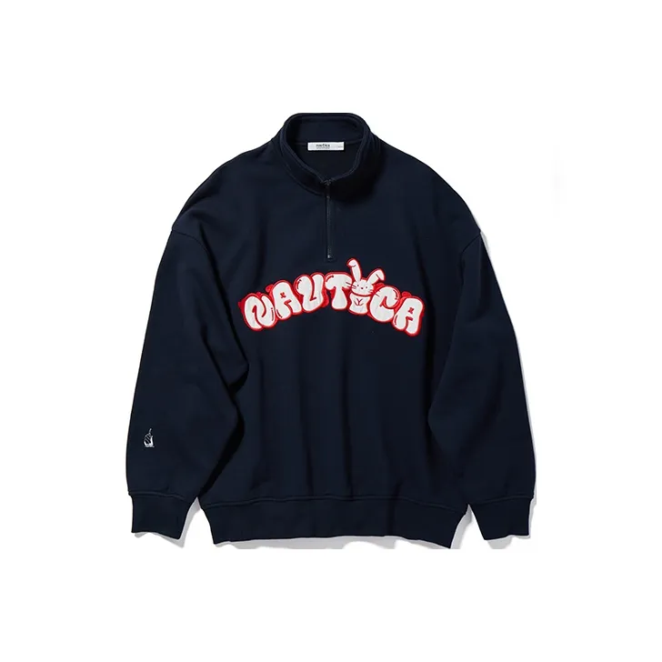 Nautica White Sail Nautica White Sail White Sail Series Sweatshirts Unisex-11