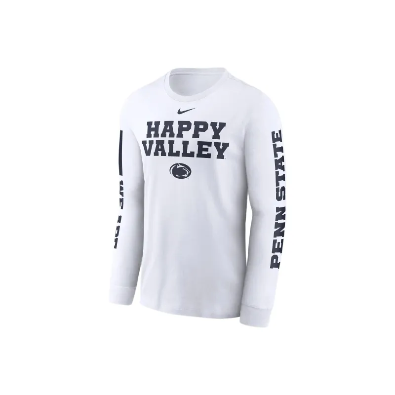 Nike Penn State Nittany Lions Local Spirit Slogan Men's Nike College Long Sleeve T Shirt-0