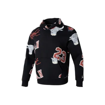Jordan Brooklyn Fleece Men's Pullover Hoodie Black