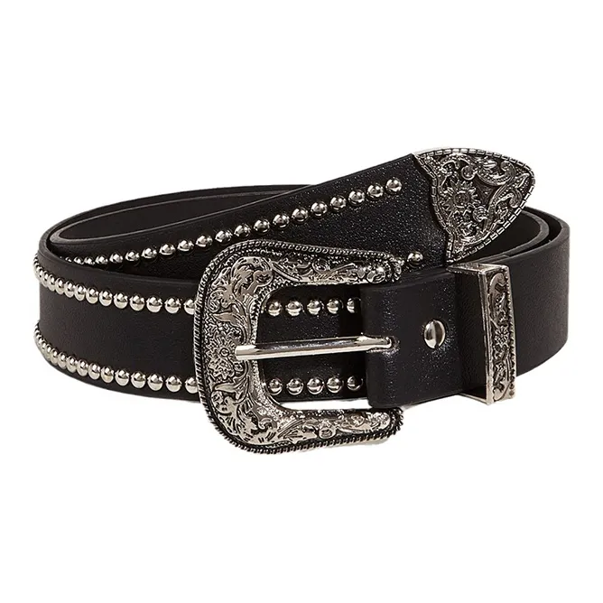 JKEM Cow Leather Belts Women's 3.3cm-0