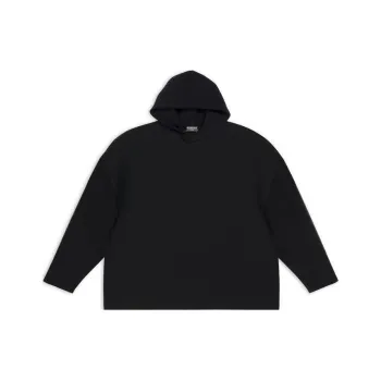 Balenciaga Viscose Compact Knit Hoodie