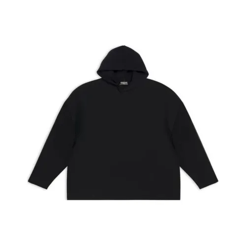 Balenciaga Viscose Compact Knit Hoodie