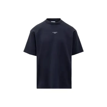 DROLE DE MONSIEUR Slogan Printed Crewneck T Shirt