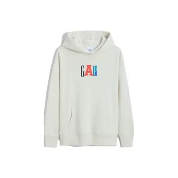 GAP Sweatshirts Unisex Gray White