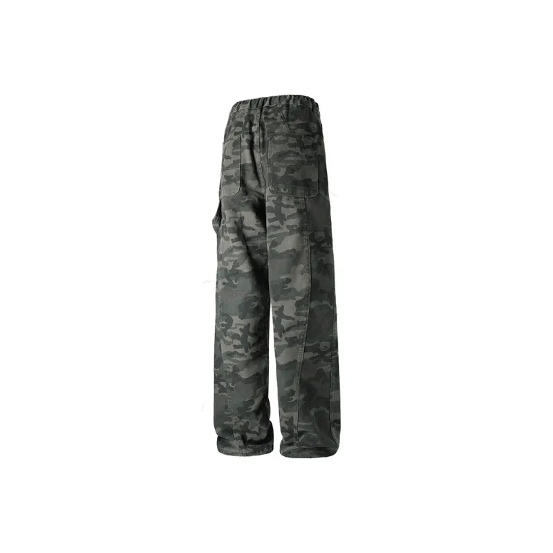 Cotton Jeans Unisex Camouflage-3