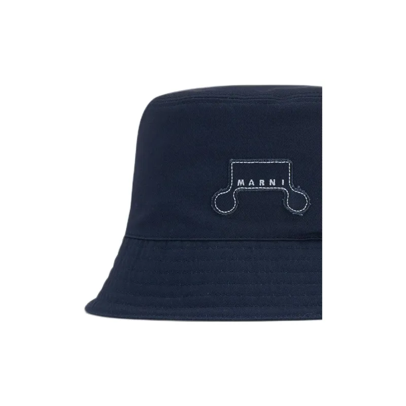 MARNI Logo appliqué Bucket Hat-2