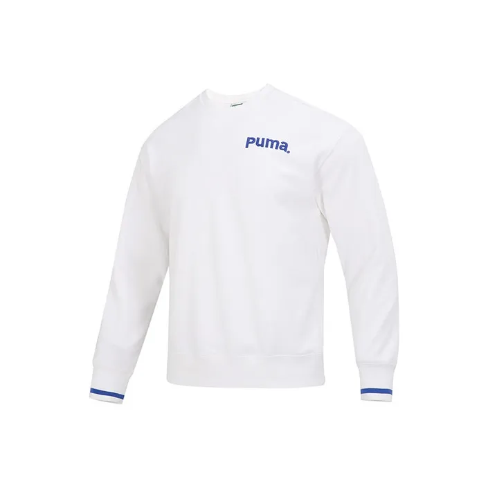 PUMA Sweatshirts Men White-0