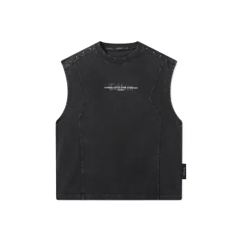 Cabbeen Tank Tops Men's Coal Black 01