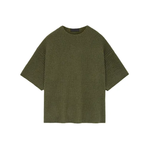 Nike Sportswear Swoosh Boys Hoodie Heavy Waffle Short Sleeve Crewneck Sweater
