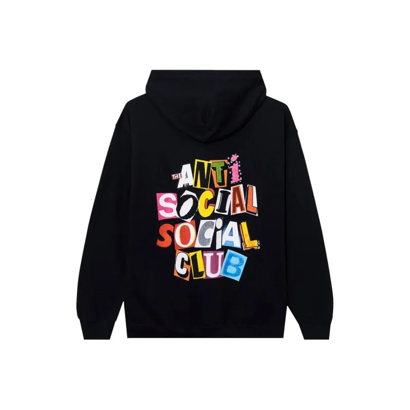 ANTI SOCIAL SOCIAL CLUB Torn Pages Of Our Story Zip Up Hoodie-0