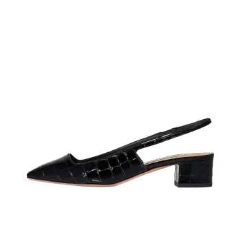 AQUAZZURA Ginza Chunky Heel High Heels 3.5cm Women's Black