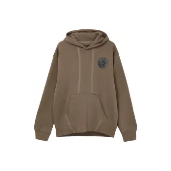 Jordan Men Paris Saint Germain Logo Hoodie 'Brown'