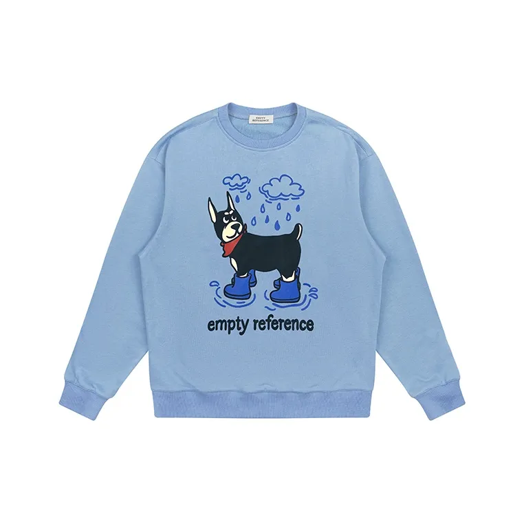 EMPTY REFERENCE Sweatshirt Unisex Blue-0