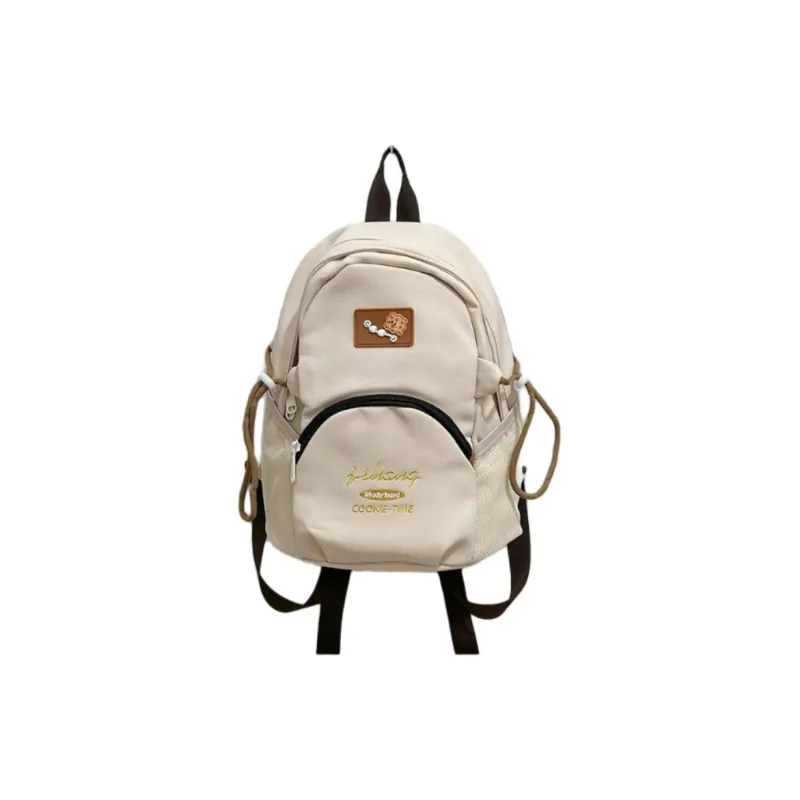 URBAN FOREST Nylon Backpack Large Size Unisex Blue/Pink/Black/White-18