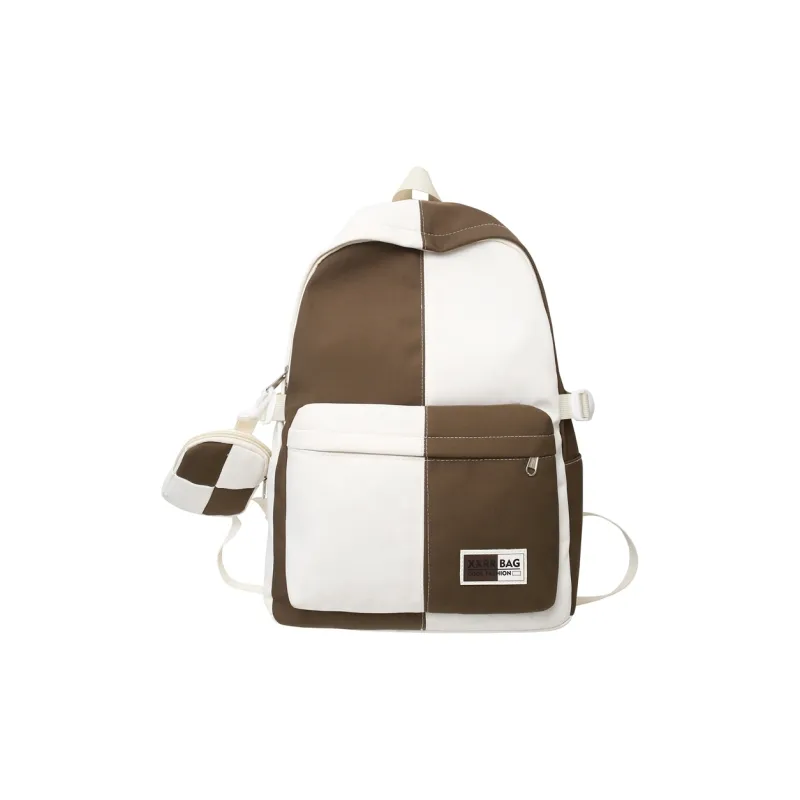 H YXIANG Nylon Backpack Regular Unisex Multicolor-5