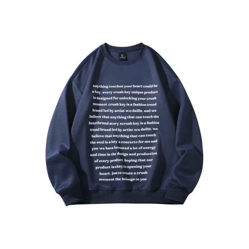 CRUSH KEY Sweatshirts Unisex-13
