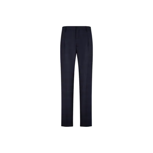 Tommy Hilfiger Suit Trouser Men's Navy Blue Plaid