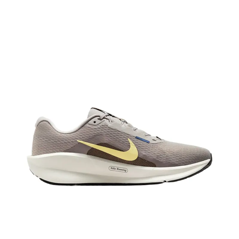 Nike Downshifter 13 College Grey Cave Stone Diffused Blue Soft Yellow-2